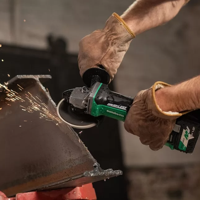 Metabo HPT G18DBALQ4M MultiVolt 4.5-in 18-Volt Paddle Switch Brushless Cordless Angle Grinder - Image 7