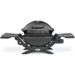 Weber Q 1200 Portable Gas Grill, Black
