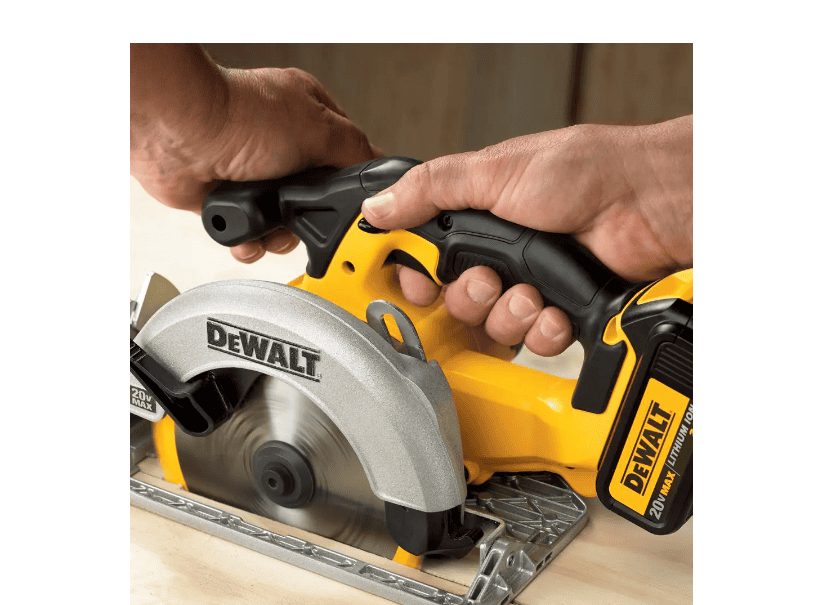 DEWALT DCD771 & DCF885 20-Volt MAX Cordless Drill/Impact Combo Kit (2-Tool) with dck240c2 6-1/2 in. Circular Saw