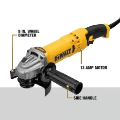 Alternative view of DEWALT DWE43113 4.5-in-Amp Trigger Switch Corded Angle Grinder