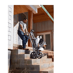 RIDGID AC9946 Universal Mobile Miter Saw Stand with Mounting Braces