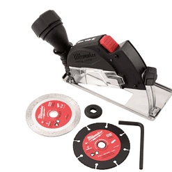 Milwaukee 2522-21XC-49-94-3000-49-94-3005-49-94-30 M12 FUEL 12-Volt 3 in. Lithium-Ion Brushless Cordless Cut Off Saw Kit with Battery Charger and 3 in. Blades (5-Pack)