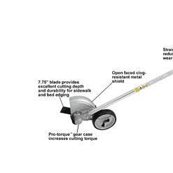 ECHO 99944200475 PAS Straight Shaft Edger Attachment