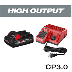 Milwaukee 2719-20-48-59-1835 M18 FUEL 18-Volt Lithium-Ion Brushless Cordless HACKZALL Reciprocating Saw with 3.0 Ah Battery and Charger