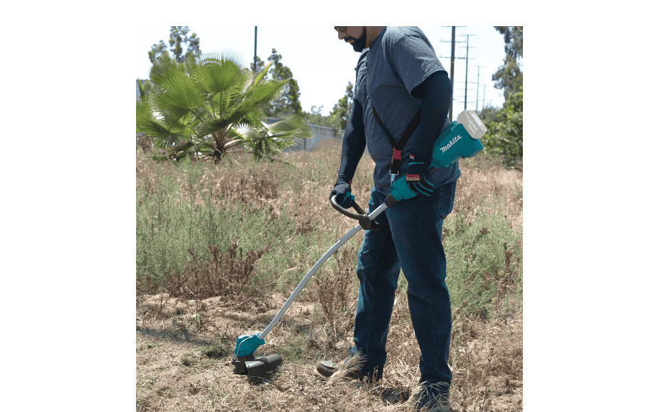 Makita XRU13Z 18-Volt LXT Lithium-Ion Brushless Cordless Curved Shaft String Trimmer (Tool-Only)