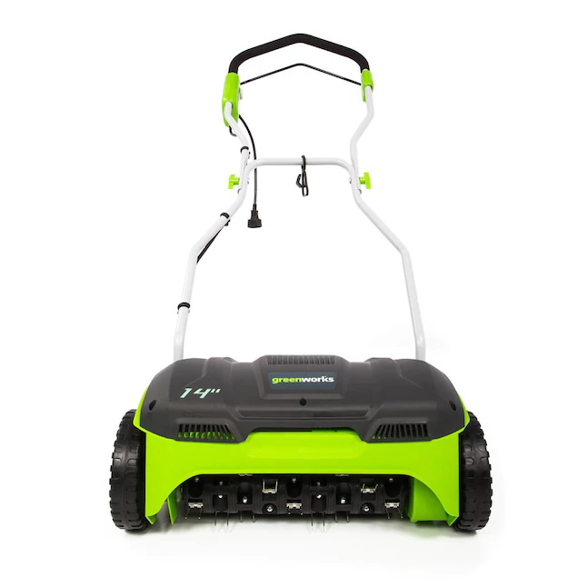 Greenworks 27022 Corded Electric Dethatcher (Stainless Steel Tines) - Image 3