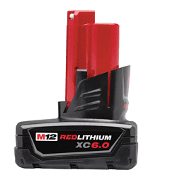 Milwaukee 2520-21XC-48-11-2460 M12 FUEL 12V Lithium-Ion Brushless Cordless HACKZALL Reciprocating Saw Kit with 6.0Ah Battery