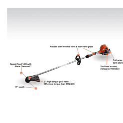 ECHO SRM-2320T 21.2 cc 2-Stroke Gas Straight Shaft Trimmer