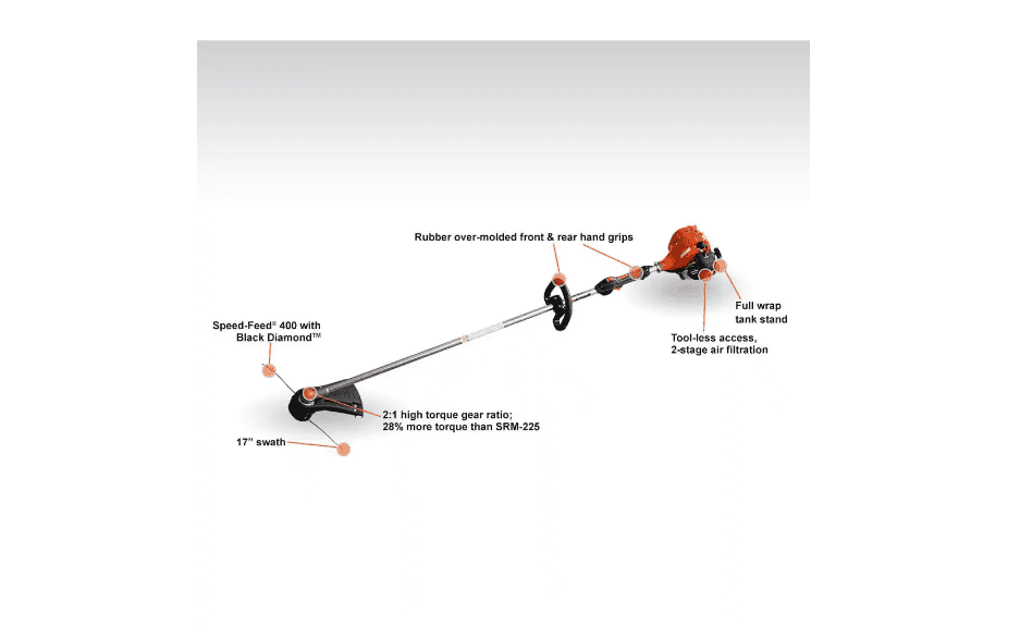 ECHO SRM-2320T 21.2 cc 2-Stroke Gas Straight Shaft Trimmer