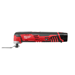 Milwaukee 2445-20-2426-20-48-59-2420 M12 12V Lithium-Ion Cordless Jig Saw and Multi-Tool Combo Kit W/ (1) 2.0Ah Battery and Charger