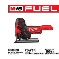 Milwaukee 2737B-20 M18 FUEL 18V Lithium-Ion Brushless Cordless Barrel Grip Jig Saw (Tool Only)