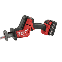 Milwaukee 2719-21-48-00-5226 M18 FUEL 18V Lithium-Ion Brushless Cordless HACKZALL Reciprocating Saw Kit with Carbide Teeth AX SAWZALL Blade