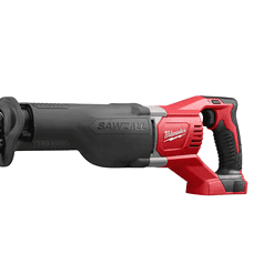 Milwaukee Reciprocating Saw 2621-20-48-59-1850 M18 18V Lithium-Ion Cordless SAWZALL with M18 Starter Kit (1) 5.0Ah Battery and Charger