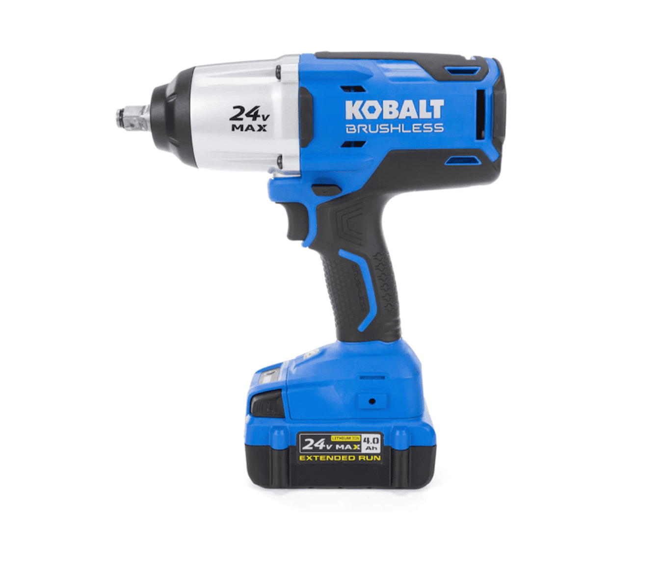 Kobalt KIW 1524A-03 24-volt Max Variable Speed Brushless 1/2-in Drive Cordless Impact Wrench (1-Battery Included) - Image 3