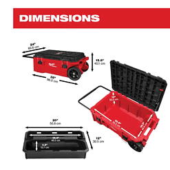 Milwaukee 48-22-8428 PACKOUT 38 in. Rolling Tool Chest