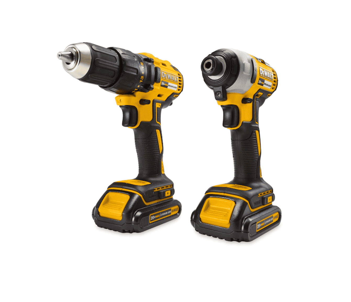 DEWALT DCK277C2 2-Tool 20-Volt Max Brushless Power Tool Combo Kit with Soft Case (2-Batteries and charger Included) - Image 3