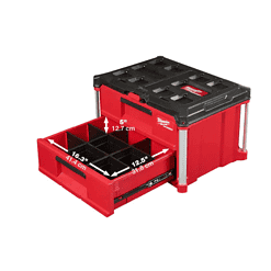 Milwaukee 48-22-8443-8442 PACKOUT 22 in. 3-Drawer and 2-Drawer