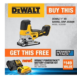 DEWALT DCH273B 20-Volt MAX XR Cordless Brushless 1 in. SDS Plus L-Shape Rotary Hammer (Tool-Only)