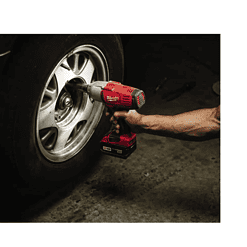 Milwaukee 2663-20-0886-20 M18 18V Lithium-Ion Cordless 1/2 in. Impact Wrench, Friction Ring with M18 Jobsite Fan