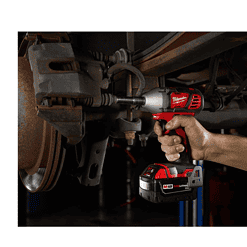 Milwaukee 2658-20-48-59-1850 M18 18V Lithium-Ion Cordless 3/8 in. Impact Wrench W/ Friction Ring W/ M18 Starter Kit (1) 5.0Ah Battery & Charger