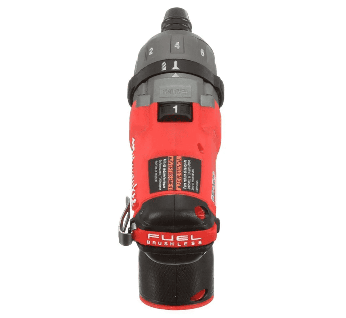 Milwaukee 2402-20 M12 FUEL 12-Volt Lithium-Ion Brushless Cordless 1/4 in. Hex 2-Speed Screwdriver (Tool-Only)
