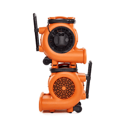 RIDGID AM2560 1625 CFM Blower Fan Air Mover with Handle and Wheels
