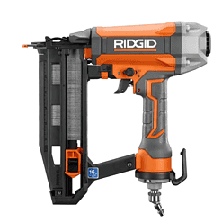 RIDGID R250SFF Pneumatic 16-Gauge 2-1/2 in. Straight Finish Nailer with CLEAN DRIVE Technology