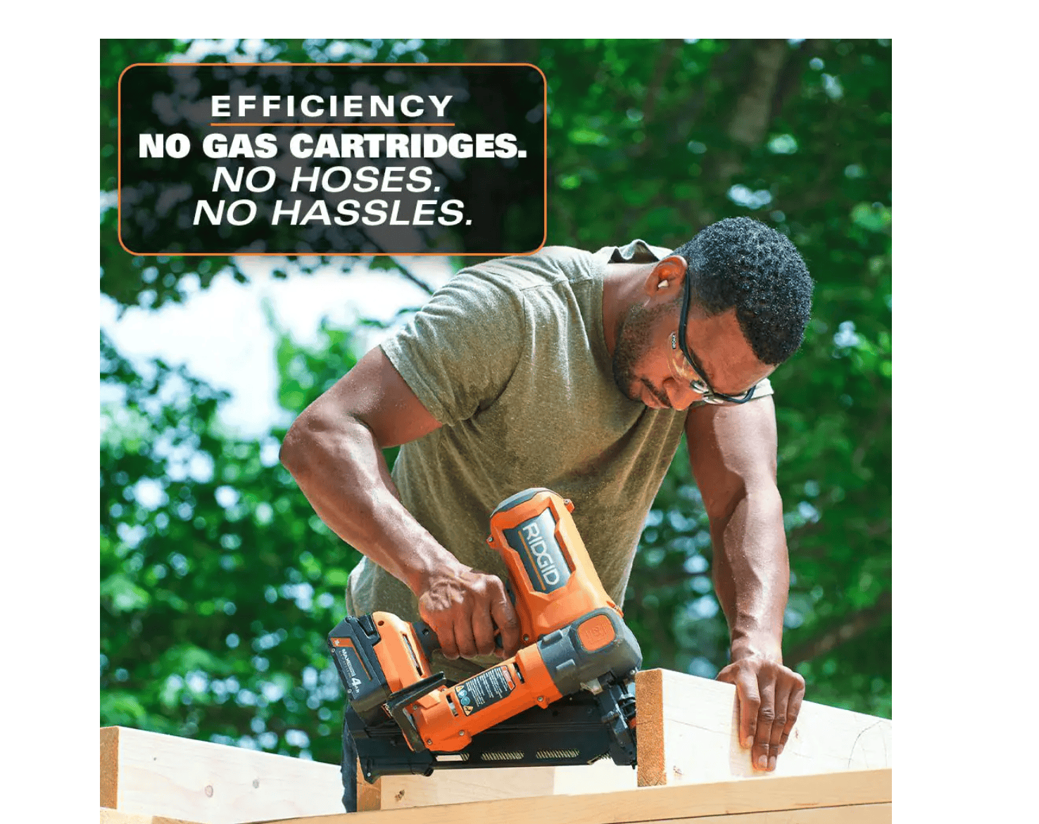 RIDGID R09895B 18V Brushless Cordless 30-Degree 3-1/2 in. Framing Nailer (Tool Only)