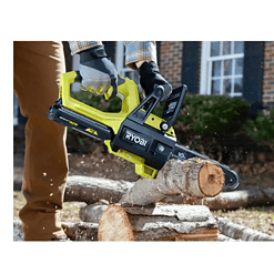 RYOBI RY40570 40V 10 in. Cordless Battery Chainsaw with 2.0 Ah Battery and Charger