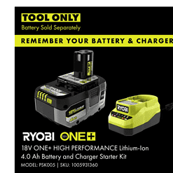RYOBI P26010BTLVNM ONE+ 18V 18in. Cordless Battery Pole Hedge Trimmer (Tool Only)