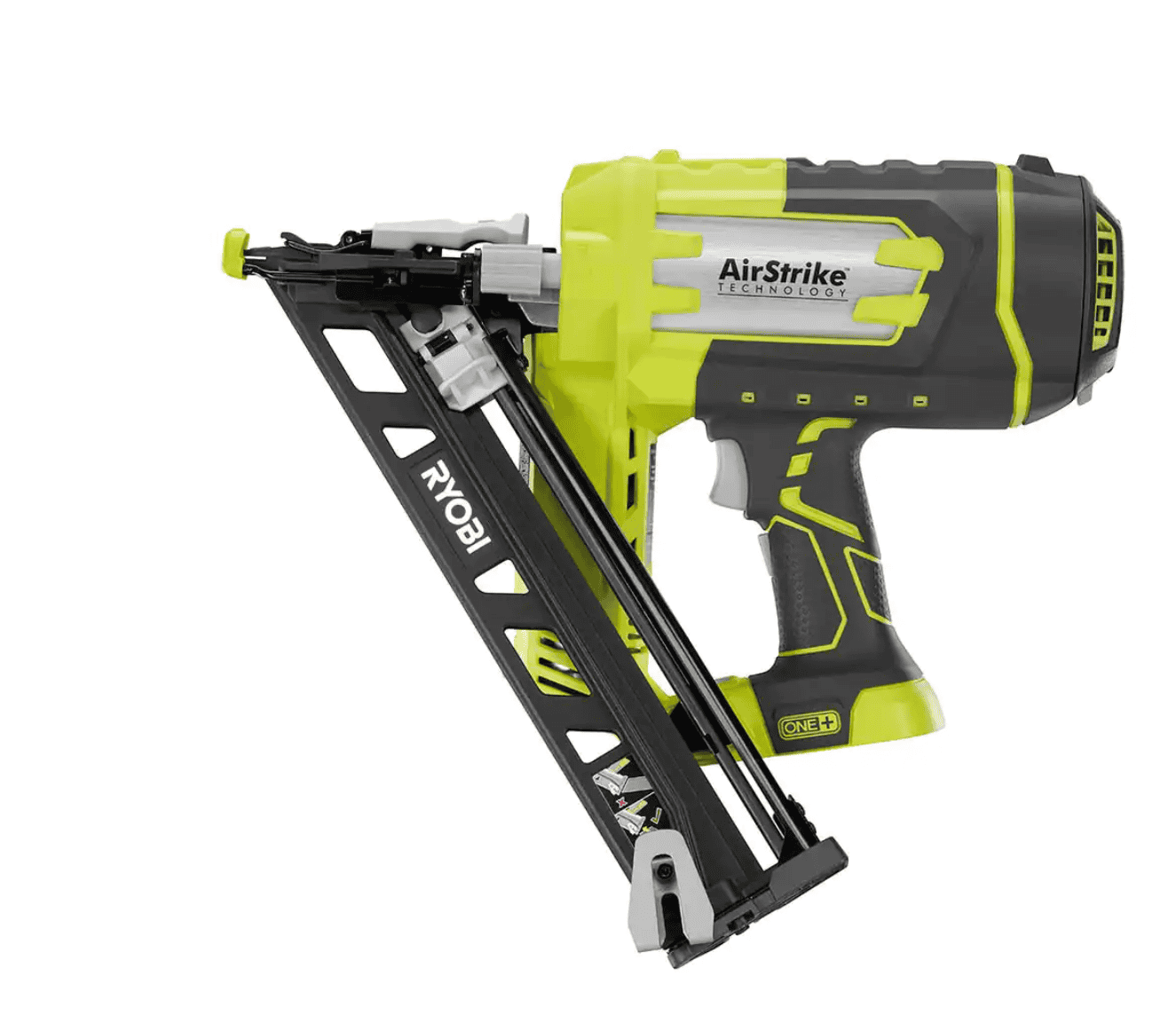 RYOBI P330-PSK005 ONE+ 18V Cordless AirStrike 15-Gauge Angled Finish Nailer and 2.0 Ah Compact Battery and Charger Starter Kit