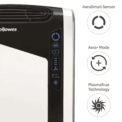 Fellowes AeraMax DX95 True HEPA Large Room Air Purifier 600 sq. ft. for Allergies