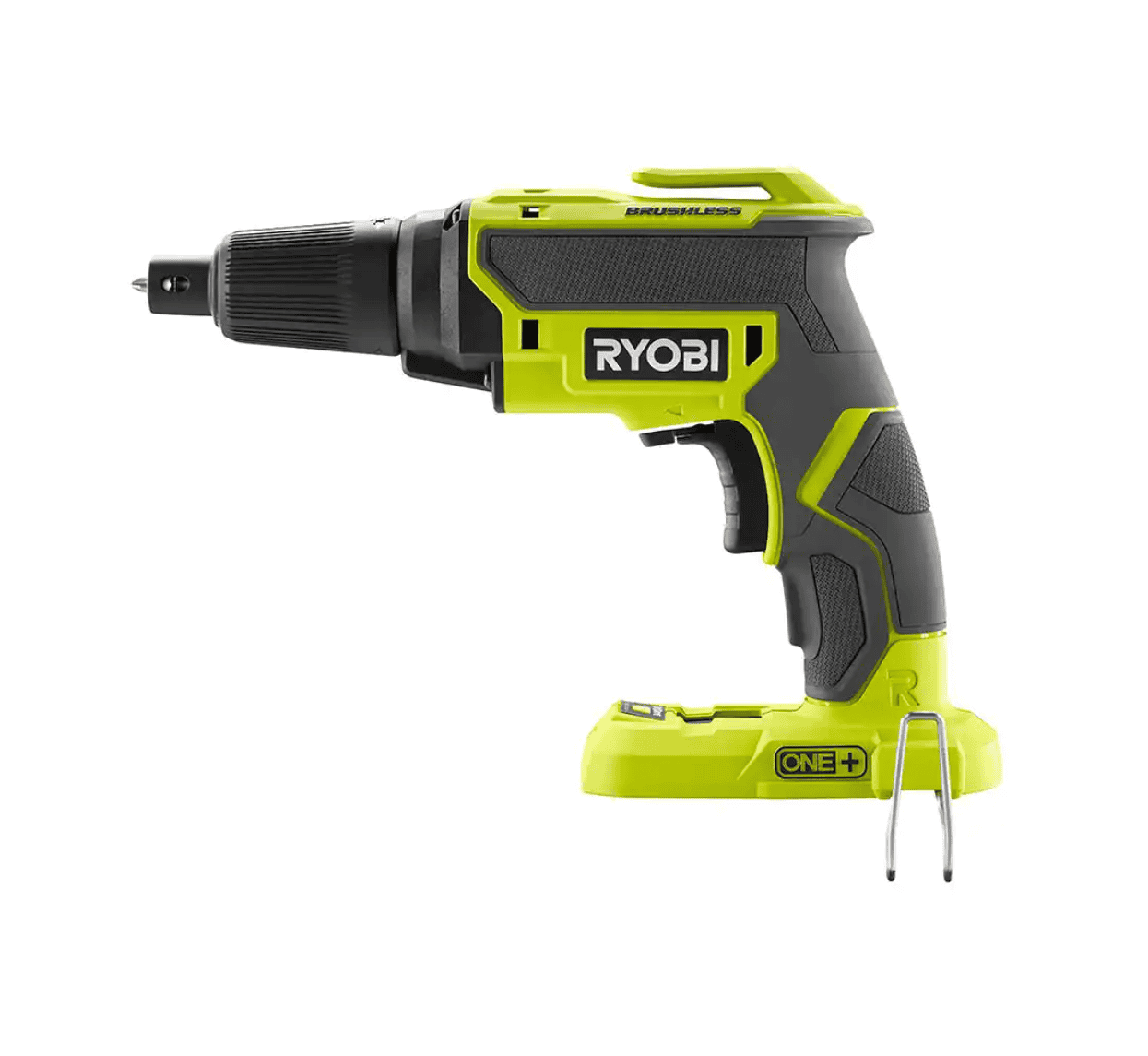 RYOBI P225-PSK005 ONE+ 18V Brushless Cordless Drywall Screw Gun with 2.0 Ah Battery and Charger