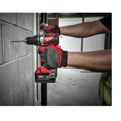 Milwaukee 2902-20 M18 18-Volt Lithium-Ion Brushless Cordless 1/2 in. Compact Hammer Drill Tool Only