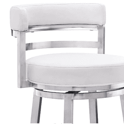 Armen Living Madrid Contemporary 26 in. Counter Height Bar Stool