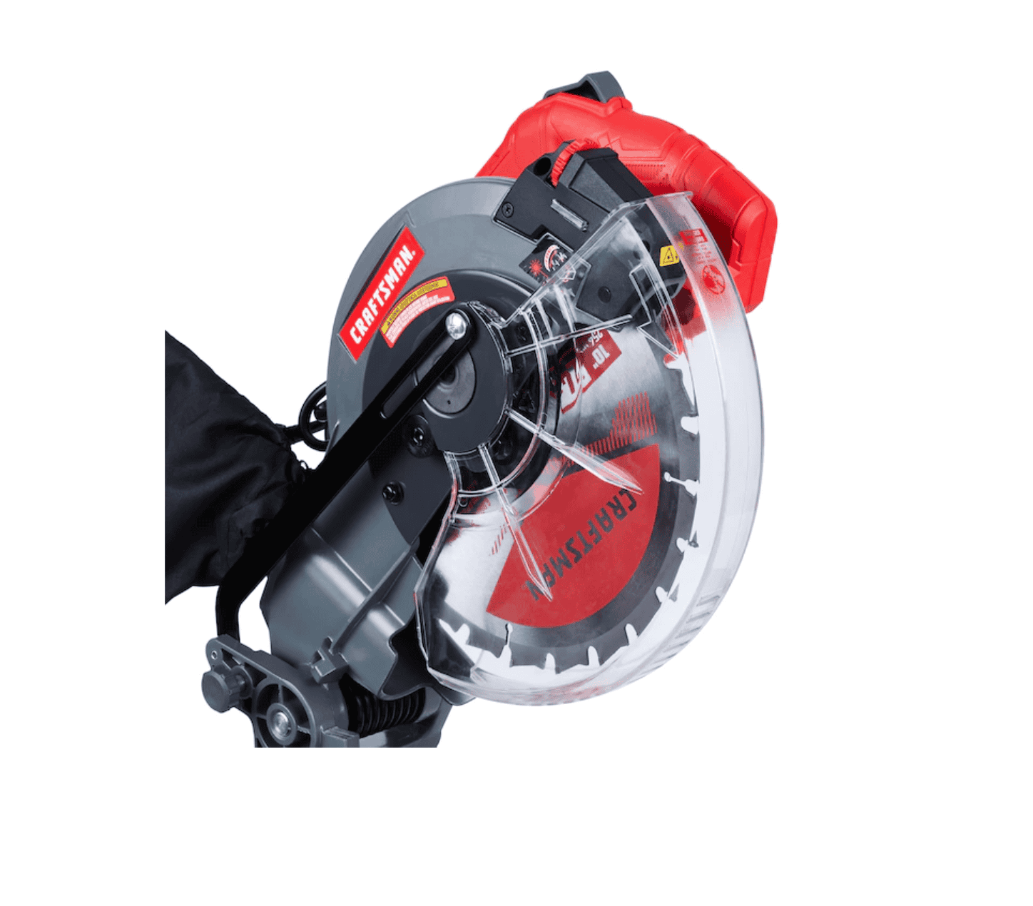 CRAFTSMAN Miter Saw CMXEMAR120 10-in Single Bevel Folding Compound Corded - Image 3