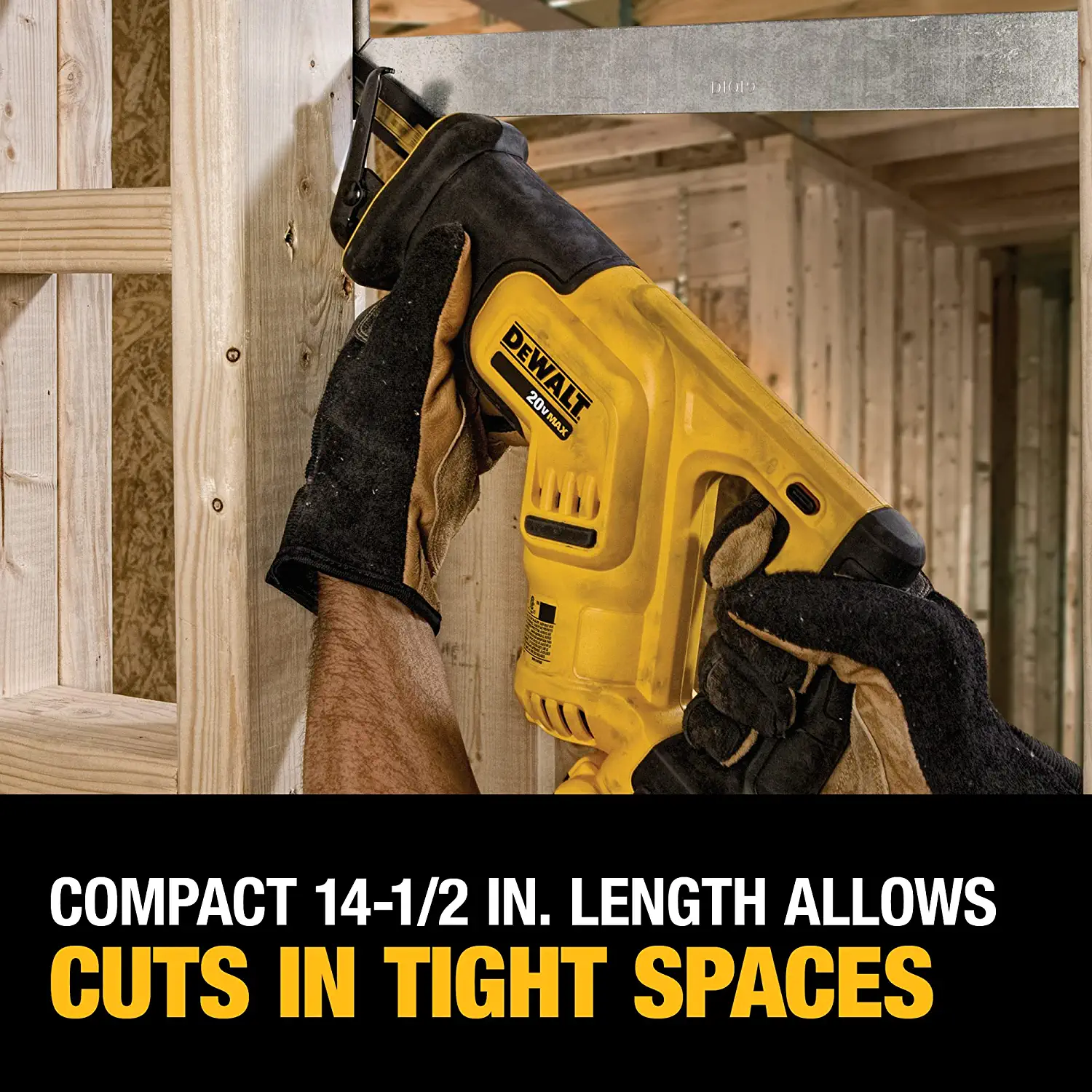 DEWALT Reciprocating Saw DCS387D1 20-volt Variable Speed Cordless (Charger Included and Battery Included) - Image 4