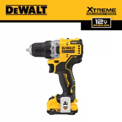 Alternative view of DEWALT Drill DCD701F2 XTREME 12-volt Max 3/8-in Brushless Cordless (2 Li-ion Batteries Included and Charger Included)