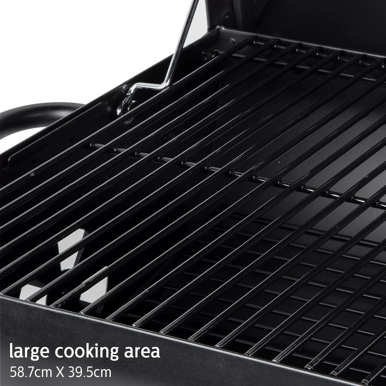 UTEN Outdoor BBQ Grill Charcoal Barbecue Pit Backyard Meat Cooker Smoker Black