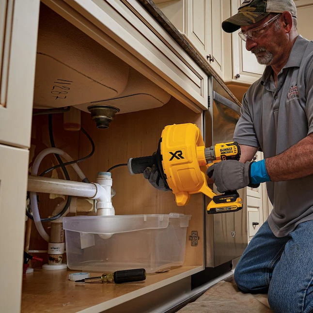 DEWALT DCD200D1 20V MAX XR Drain Snake Kit, Brushless - Image 4