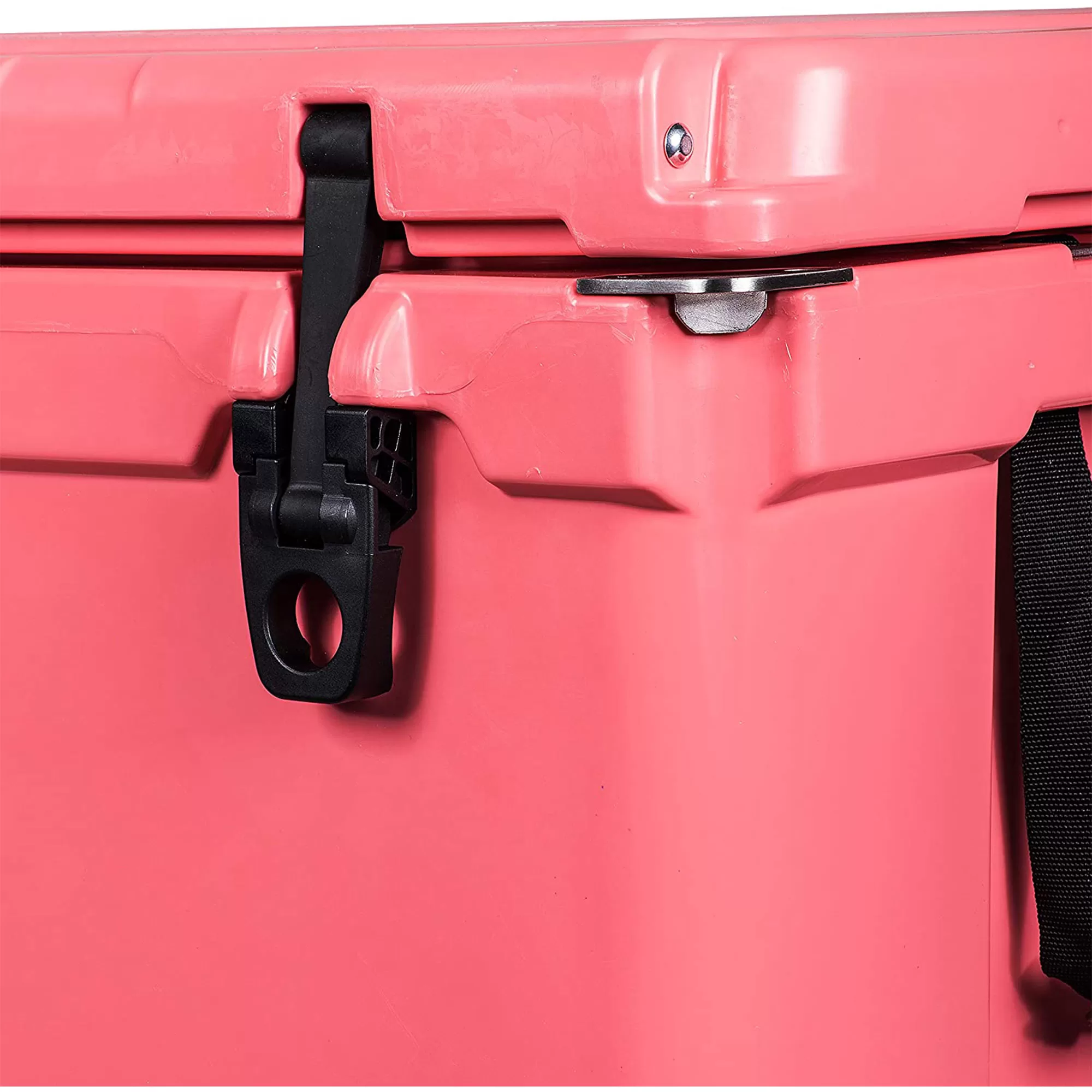 Driftsun Heavy Duty Portable 110 Quart Insulated Ice Chest Cooler, Coral