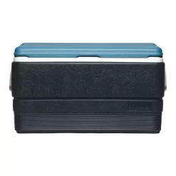 Igloo MaxCold 70 Quart Cooler, Jet Carbon/Ice Blue/White