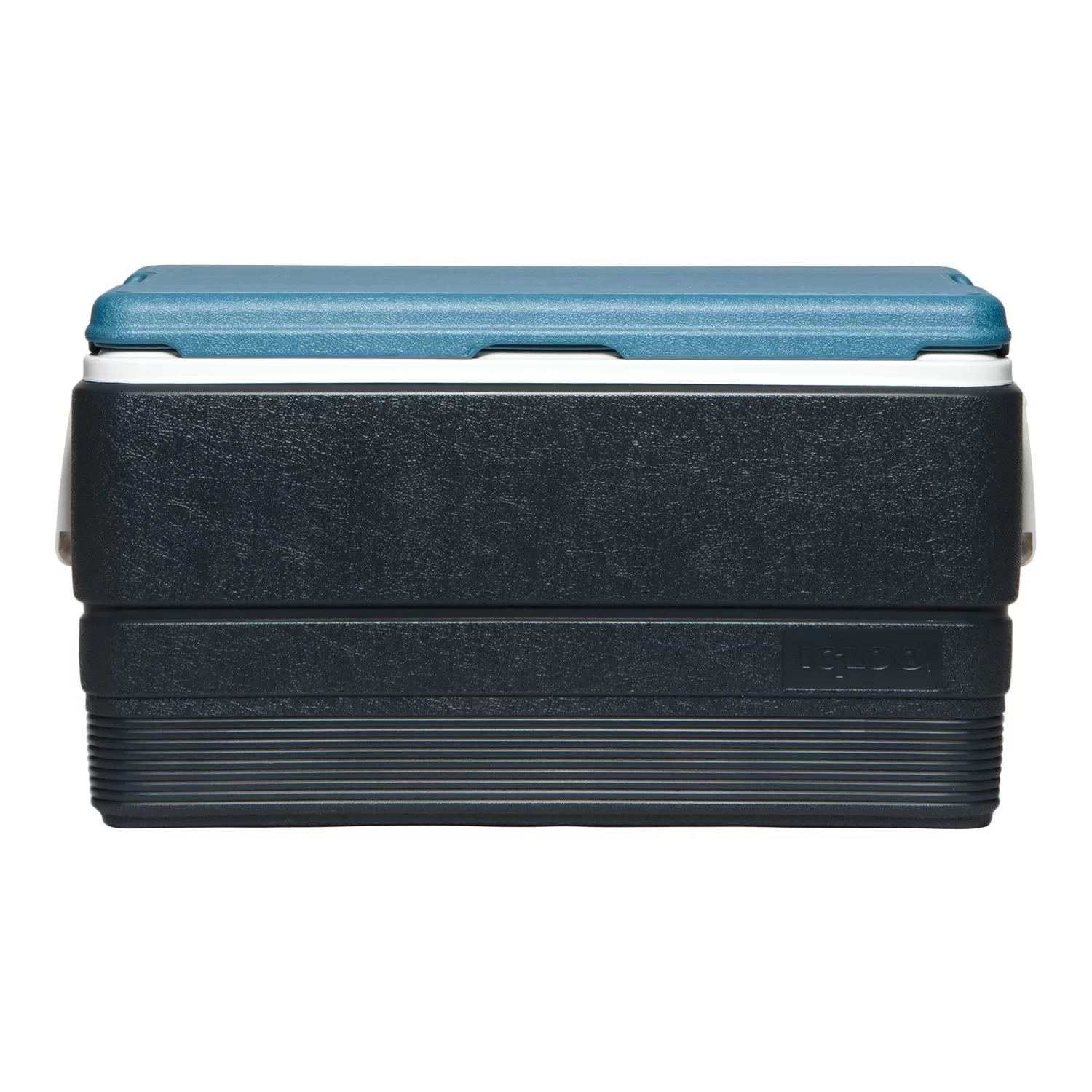 Igloo MaxCold 70 Quart Cooler, Jet Carbon/Ice Blue/White