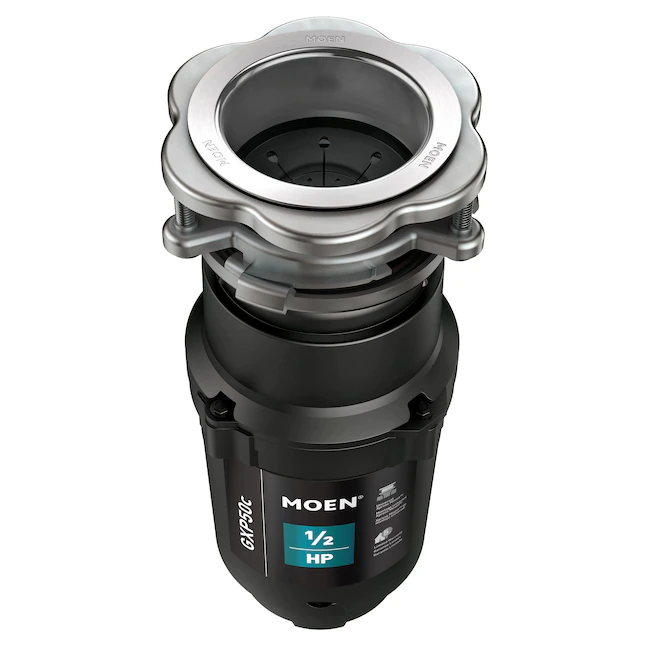 Moen Prep Corded 1/2-HP Continuous Feed Noise Insulation Garbage Disposal - Image 14