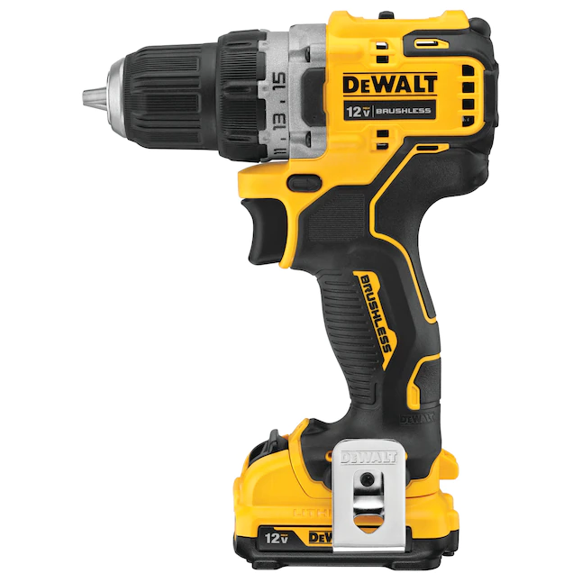 DEWALT Drill DCD701F2 XTREME 12-volt Max 3/8-in Brushless Cordless (2 Li-ion Batteries Included and Charger Included) - Image 8
