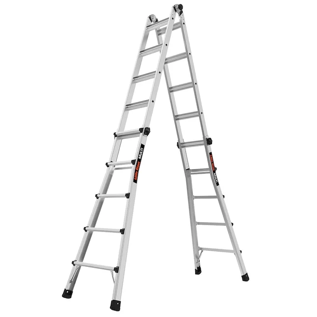 Little Giant Ladders Model M22 Aluminum 22-ft Reach Ladder Type 1A, 300-lb - Image 3