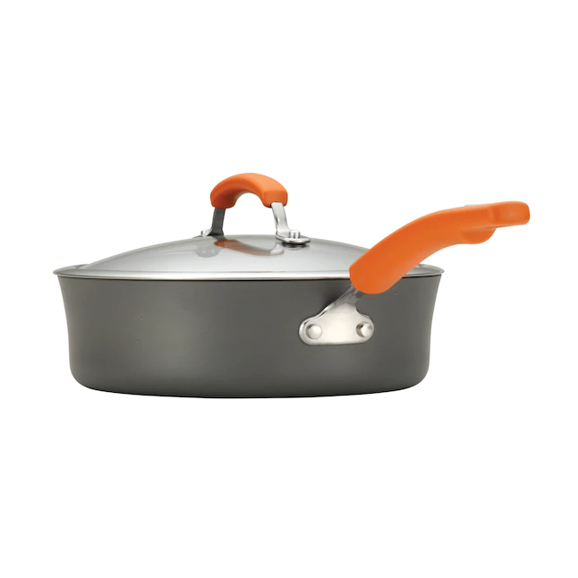 Rachael Ray 14-Piece Brights Hard-Anodized Nonstick Cookware Set - Image 5