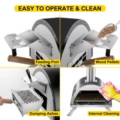 VEVOR Wood Fired Oven 12
