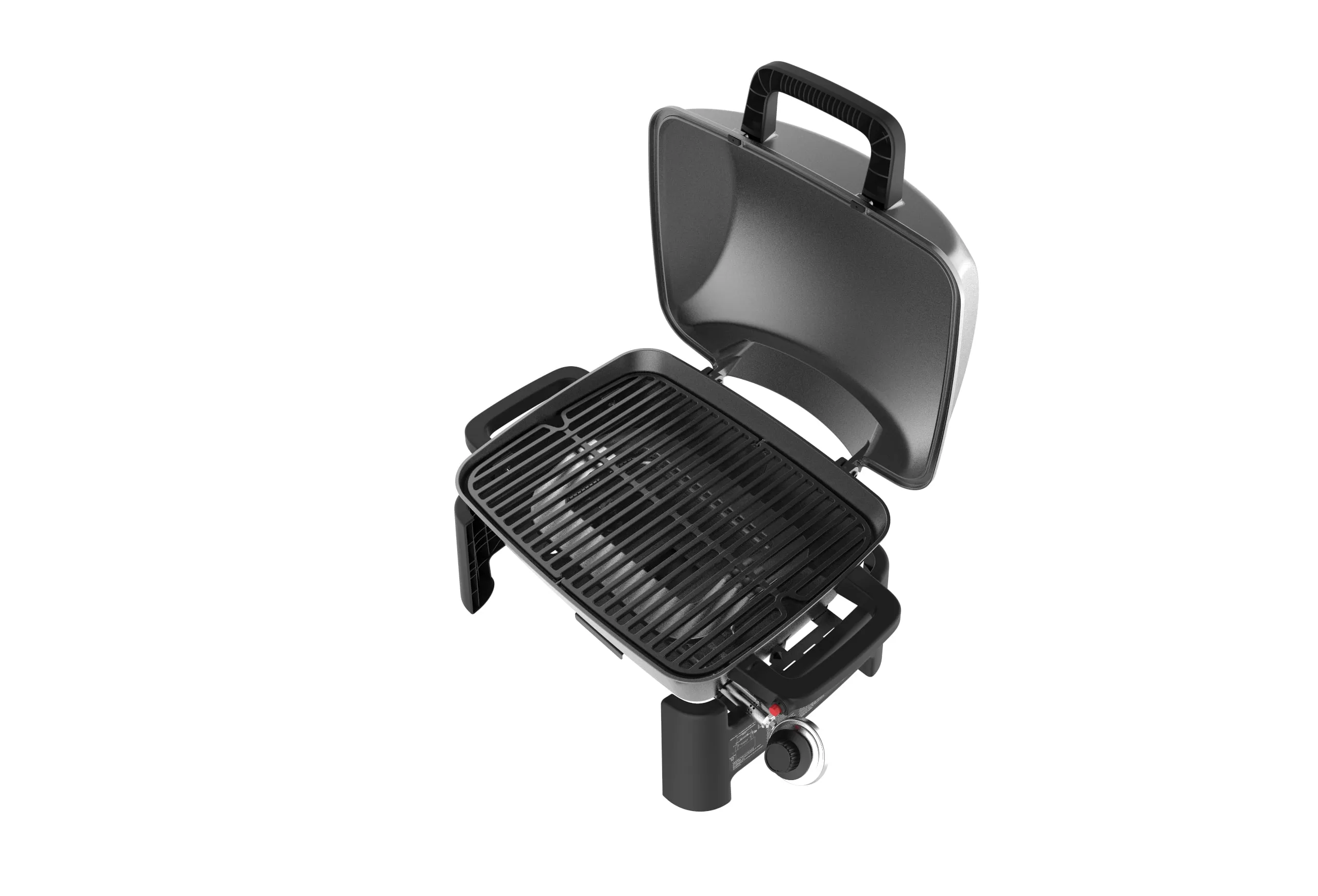 Nexgrill 1 Burner Cast Aluminum Tabletop Propane Gas Grill - Black