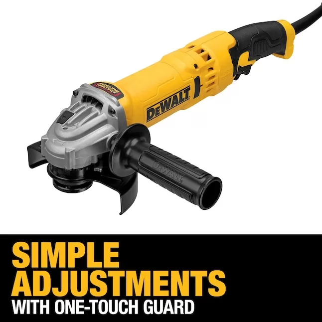 DEWALT DWE43113 4.5-in-Amp Trigger Switch Corded Angle Grinder - Image 3